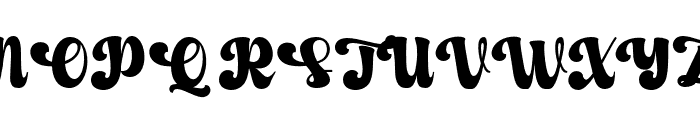 Bulgew-Regular Font UPPERCASE