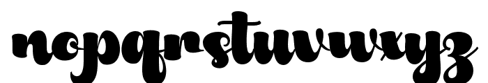 Bulgew-Regular Font LOWERCASE