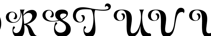 Bulgota Font UPPERCASE