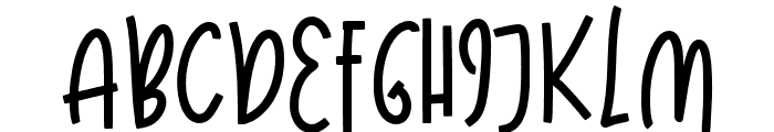 Bull dog Regular Font UPPERCASE