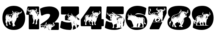 Bull Font OTHER CHARS