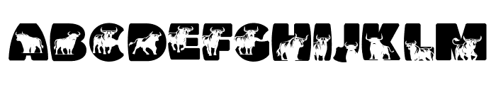 Bull Font UPPERCASE