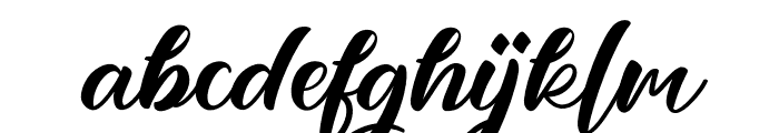 Bullgattis Font LOWERCASE