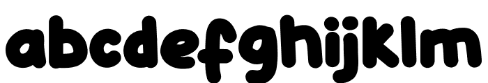 Bullog Font LOWERCASE