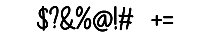 Bulluk Font OTHER CHARS