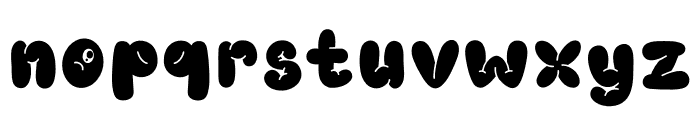 Bulmont Font LOWERCASE