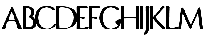 Bulys-Regular Font LOWERCASE