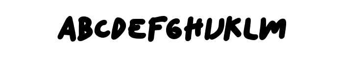 Bumbees Font LOWERCASE