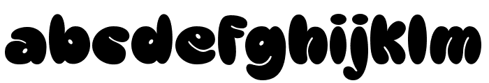 Bumbel Regular Font LOWERCASE