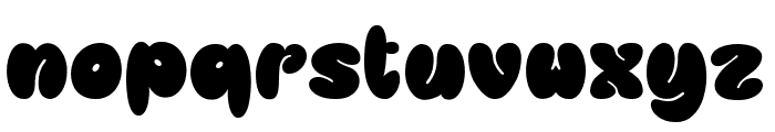 Bumbel Regular Font LOWERCASE