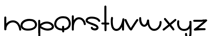 Bumbly Font LOWERCASE