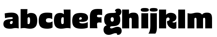 Bumsy Fancy Variable Regular Font LOWERCASE