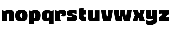 Bumsy Variable Regular Font LOWERCASE