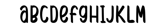 Bunch flower Font LOWERCASE
