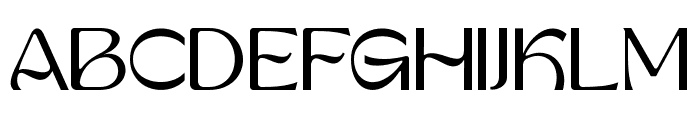 Buncher Georgia Regular Font UPPERCASE