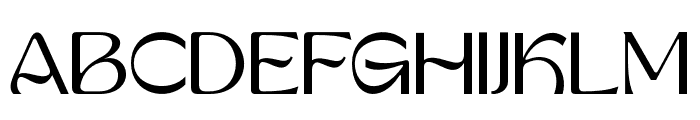 BuncherGeorgia-Regular Font UPPERCASE