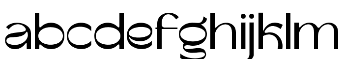 BuncherGeorgia-Regular Font LOWERCASE