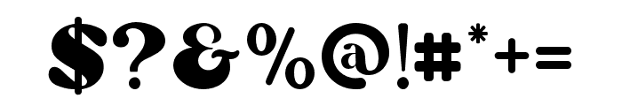 Bunga-Regular Font OTHER CHARS