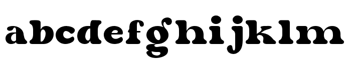 Bunga-Regular Font LOWERCASE