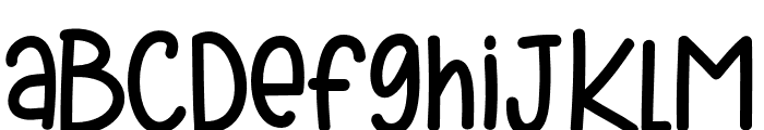 Bunglone-Regular Font LOWERCASE