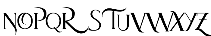 Bunkyo Serif Font UPPERCASE