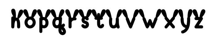 Bunny Ear Font LOWERCASE