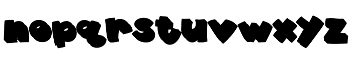 Bunny Giggles CF Font LOWERCASE