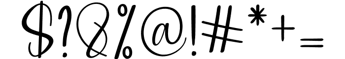 Bunny Holiday Font OTHER CHARS