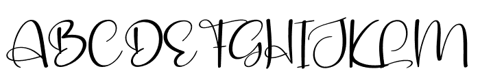Bunny Holiday Font UPPERCASE