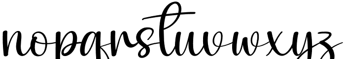 Bunny Holiday Font LOWERCASE
