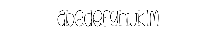 Bunny Pumpkin Font LOWERCASE