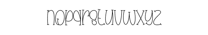 Bunny Pumpkin Font LOWERCASE