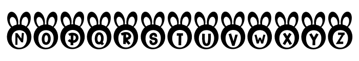 Bunny Rabbit Font LOWERCASE