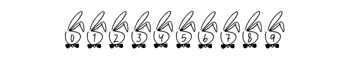 Bunny Sweety Font OTHER CHARS