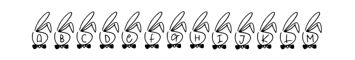 Bunny Sweety Font UPPERCASE