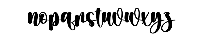 Bunny Winter Font LOWERCASE