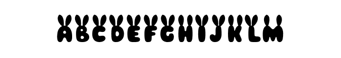 Bunny04202303 Font LOWERCASE