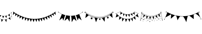 Bunting Regular Font UPPERCASE