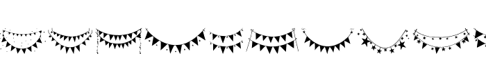 Bunting Regular Font UPPERCASE