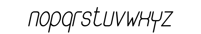 Buon Umore Italic Font LOWERCASE