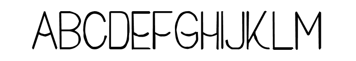 Buon Umore Rough Font UPPERCASE