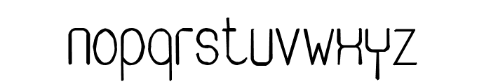 Buon Umore Rough Font LOWERCASE