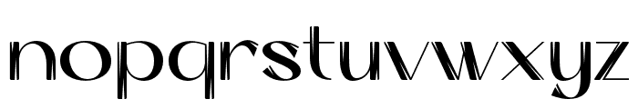 Buqante Font LOWERCASE