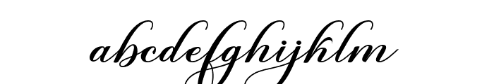 BurberryScript Font LOWERCASE