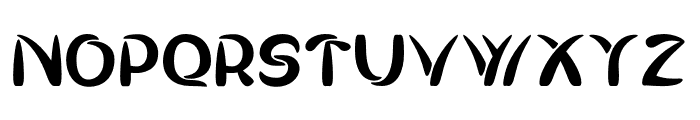 Bureuteu Font UPPERCASE