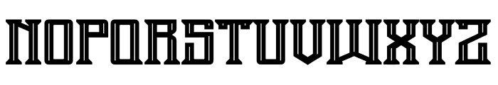 Burgher Decorative Font LOWERCASE