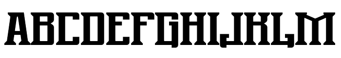 Burgher Font LOWERCASE