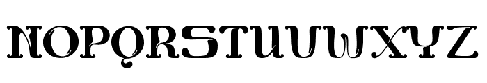 Burgie DemiBold Font UPPERCASE