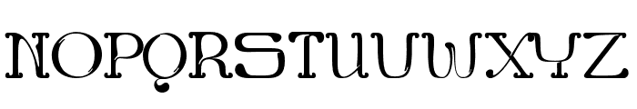 Burgie ExtraLight Font UPPERCASE