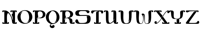 Burgie Medium Font UPPERCASE